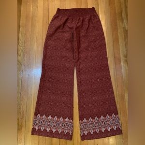 Full Length Prana Henna Elastic Waist Pants